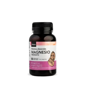 Treonato de Magnesio Natier 50 Capsulas