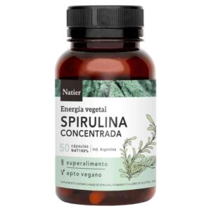 Spirulina Natier 50 Capsulas